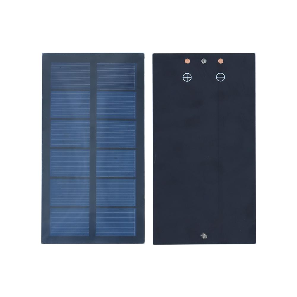 3V 250mA PET Solar Panel 62*120*3mmm 5