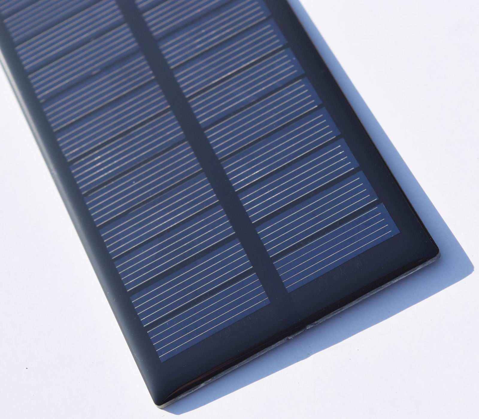 6V 0.125W PET Solar Panel 62X120mm 4