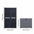 36W/18V 430x355x21mm Mono Waterproof Foldable Portable Generator Solar Panel   3