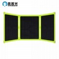 100W  353X430MM  Flexible Folding Solar Panel For RV Yacht Camping Traveling
