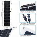 2*100W 16V Mono Portable Generator Flexible Solar Panel 1060*277*3MM  3