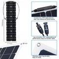 2*100W 16V Mono Portable Generator Flexible Solar Panel 1060*277*3MM 