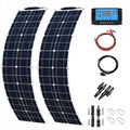 2*100W 16V Mono Portable Generator Flexible Solar Panel 1060*277*3MM  1