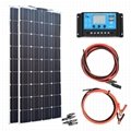 2x100W Mono Portable Generator Flexible Solar Panel 1050*540*3MM 