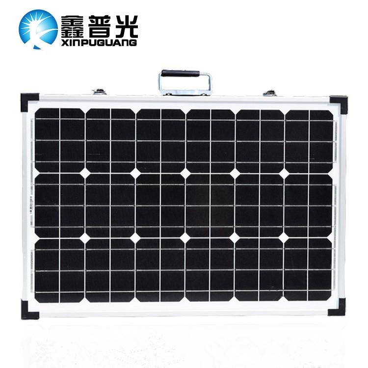 18V 120W 800*545*60mm Monocrystalline Foldable Solar Panels Camping Phone  2