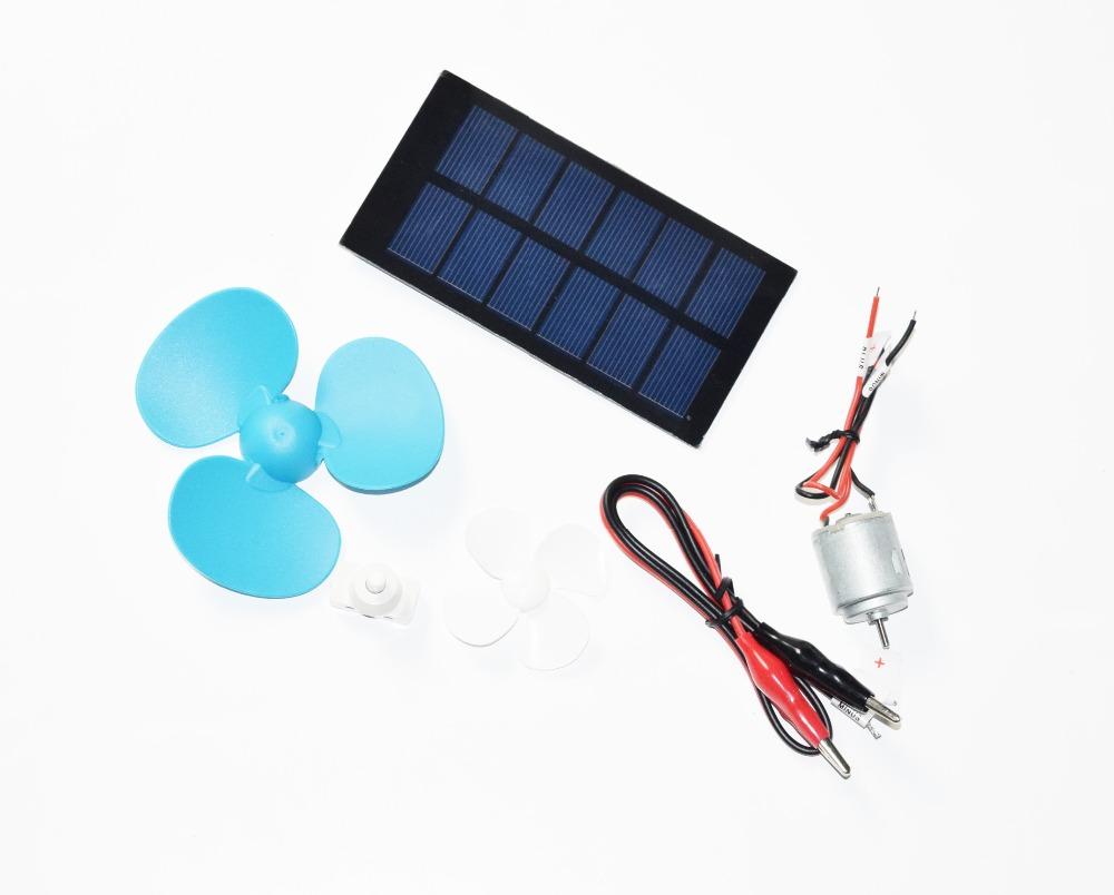 solar module 6V 2W With Fan And Cable Kits For Education