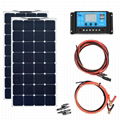 18V 200W ETFE Portable Solar Energy Solar Kit For RV Boat Caravan