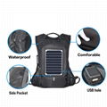 4w 5V Mono Portable Generator  Solar Charger Backpack with USB For Phone 