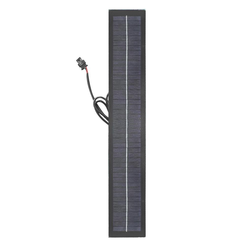 22V-4.3W Polycrystalline solar panel Makrolon black backsheet 