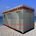 Container housing