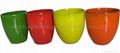 Fine glazed flower pots 1