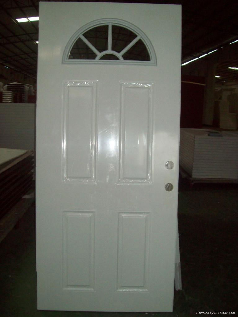 Steel panel door 4