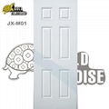 6 panel steel door with wood edge (interior door &exterior door)