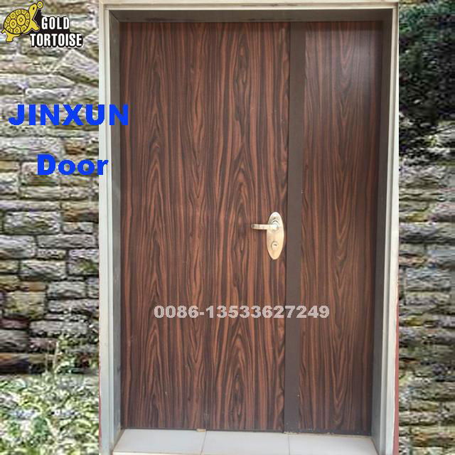 3ft double Israeli security door PVC coated