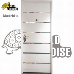 Decorative Israeli Security Door by Aluminum MADRID Model