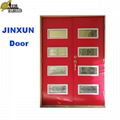 Full metal door with metal frame (konck-down packing) 5