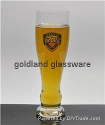 Personalized beer glass beer mugs with 500ml
