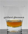 High quality handmade whiskey glass with 300ml 1