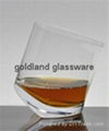 High quality handmade whiskey glass with 300ml 3