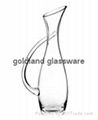 Personalized handmade  wine decanter with1000ml 2