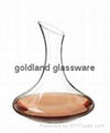 Personalized handmade  wine decanter with1000ml 1