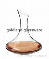 Personalized handmade  wine decanter