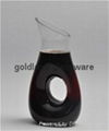 Personalized handmade  wine decanter with1000ml