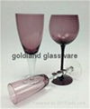 Personalized handmade colored glass