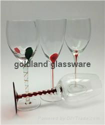 Personalized handmade colored glass 3