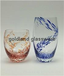 金兰彩色玻璃杯定制炫彩玻璃厂家 4