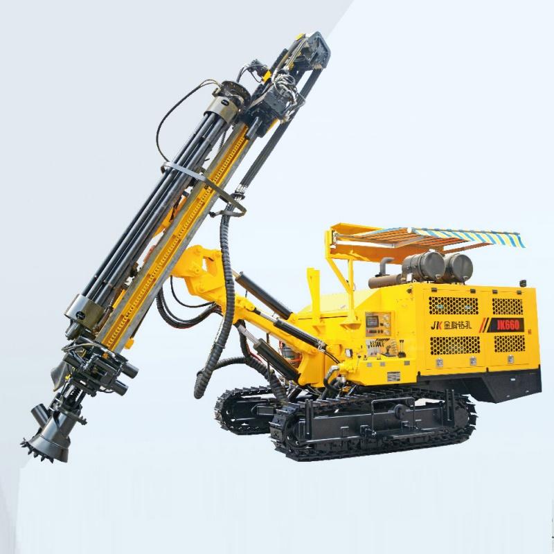 JK660 is an All-In-One DTH drilling rig