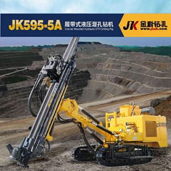 宣化金科鑽機JK595-5A履帶式液壓潛孔鑽機 參數性能怎麼樣