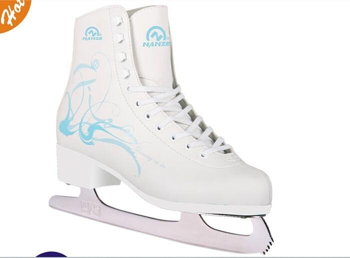 Winter sport shoe adult ice figure hockey skate stainless steel blade skate shoe