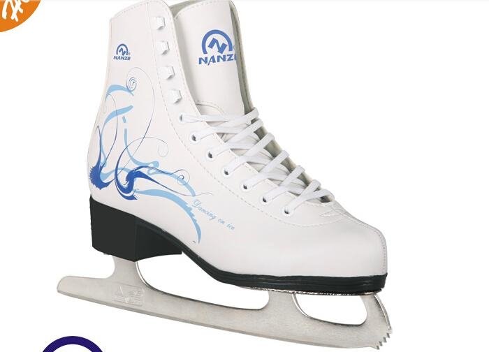 Winter sport shoe adult ice figure hockey skate stainless steel blade skate shoe 3