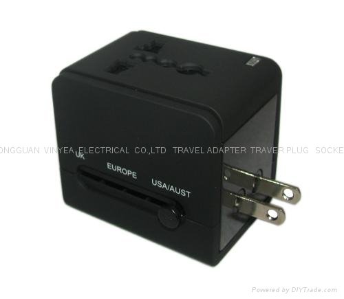 Universal Travel adapter with USB Charger 4