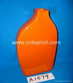 Colour glazed ceramic flower vase 1