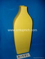 Colour glazed ceramic flower vase