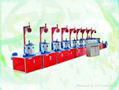 Ten dies wire drawing machine