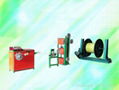 High speed wire coiling machine