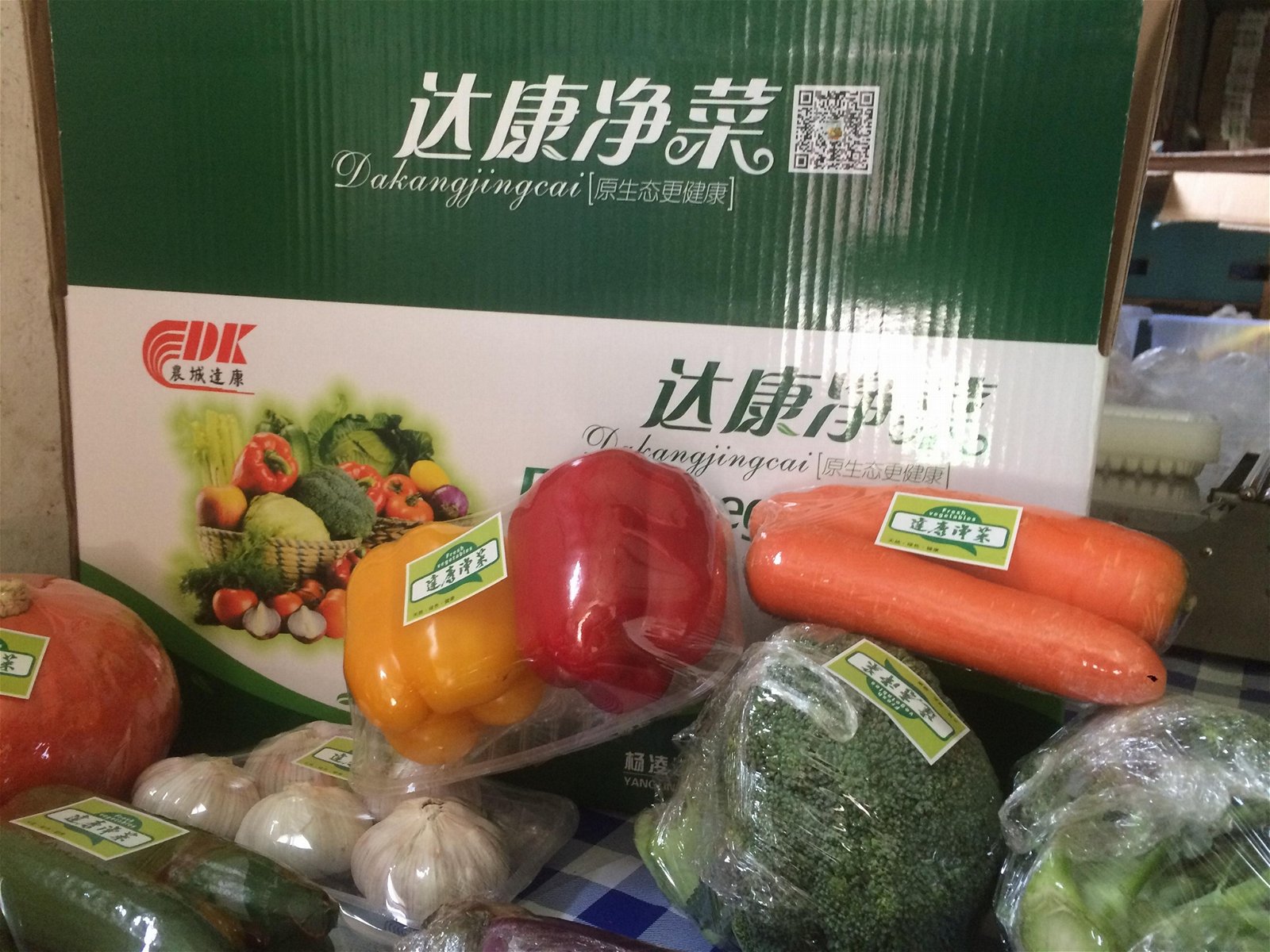 楊凌箱裝蔬菜 2