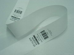 Economical nylon taffeta care label tapes