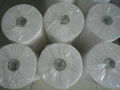 Non-Fluorescence polyester satin label fabric 3