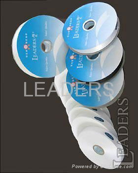 poly-cotton label tape with coating