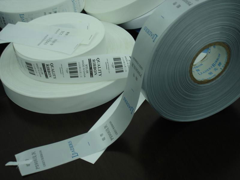 Coated nylon label tape