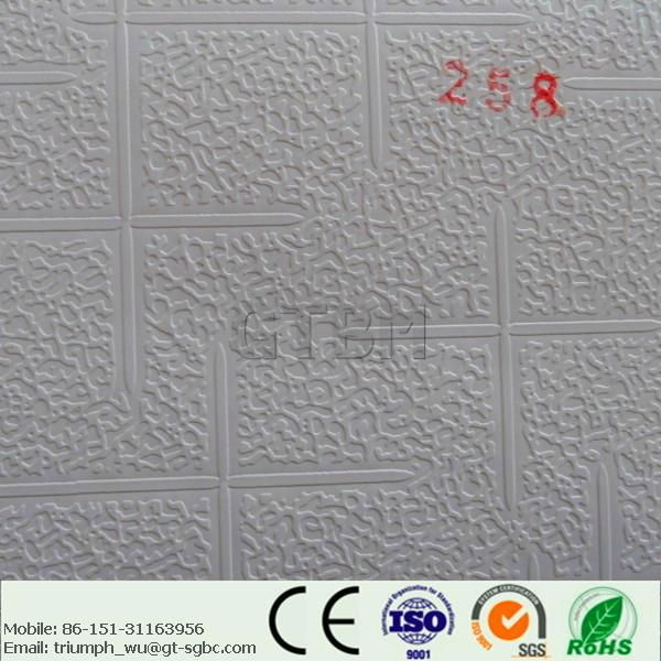 PVC gypsum ceiling tiles 2