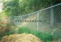 hillside fence BW-05