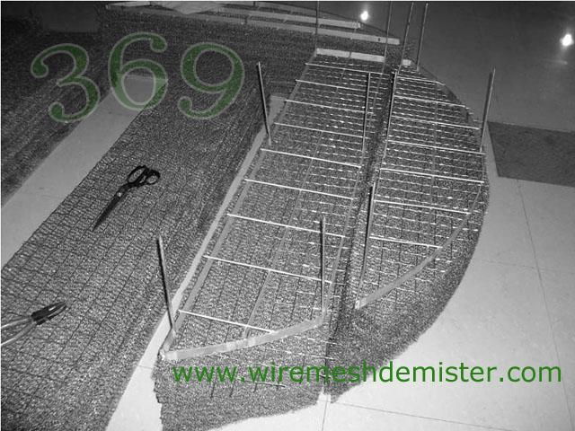 DM01 wire mesh demister pad