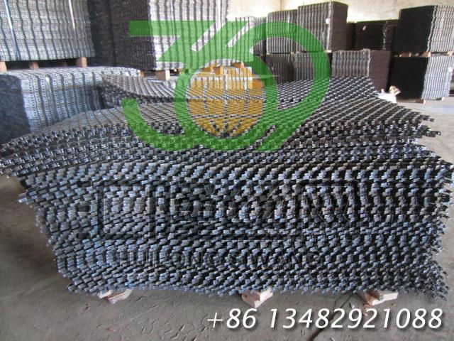 G16 410s Hexsteel, 750°C temp resistance, hexagonal grid