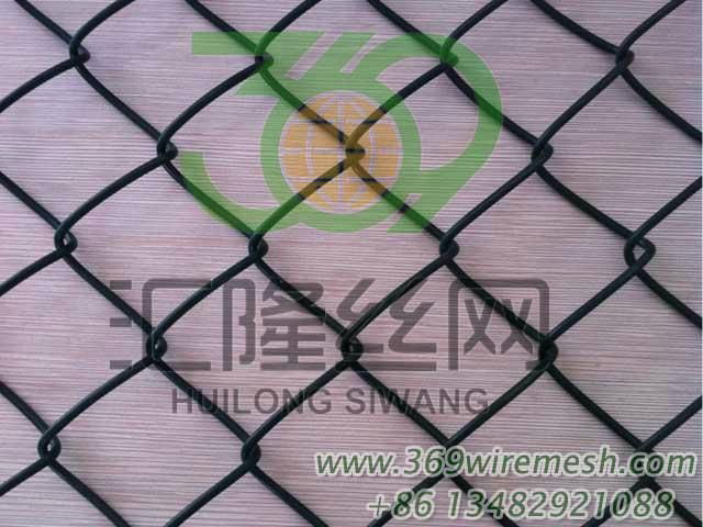 PVC coated chain link fence 2