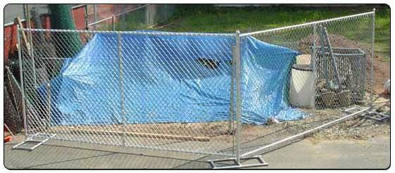 Temporary Chain Link Fencing